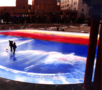 The Ice Painting Project - Gordon Halloran at La Fortezza Di Fenestrelle