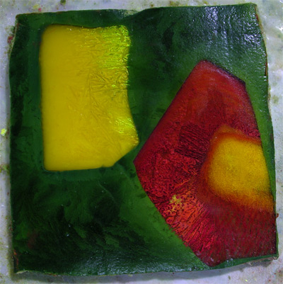 Ice painting 3 - mosaic