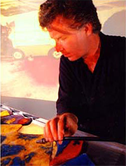 creating the painting 3