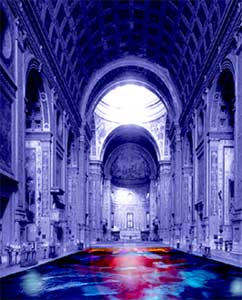 ice painting in italy